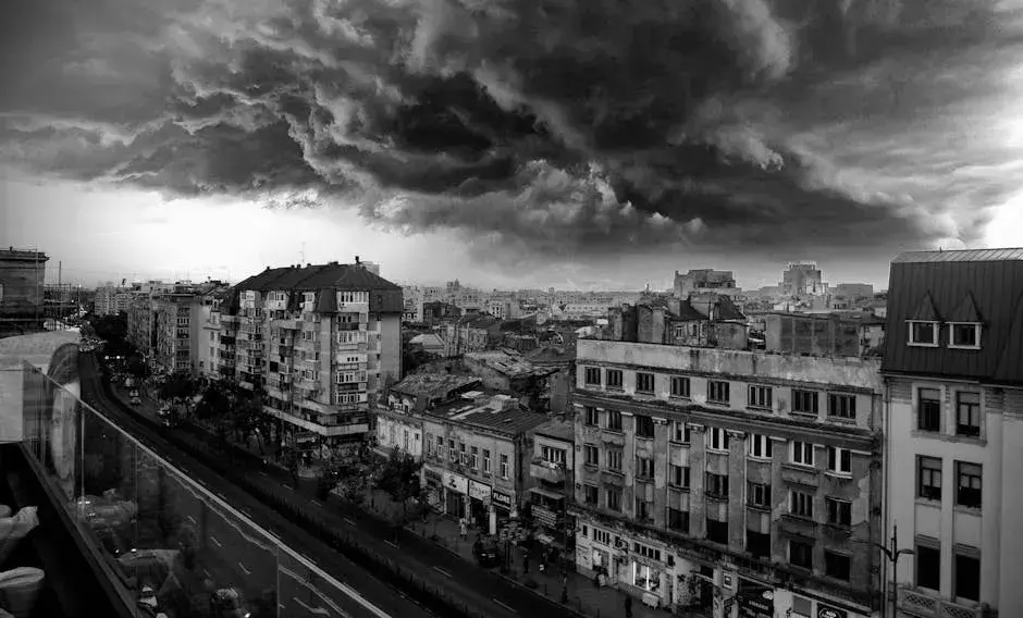 Cod galben de furtuni și ploi torențiale în România