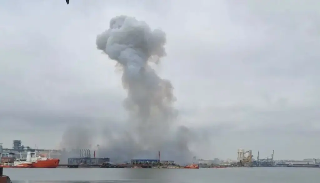 Guvernul explică incidentul din Portul Constanța și măsurile după explozia dronei ucrainene