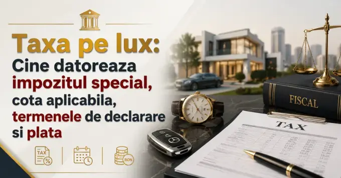 Taxa pe lux: Ghid complet pentru Declarația 216