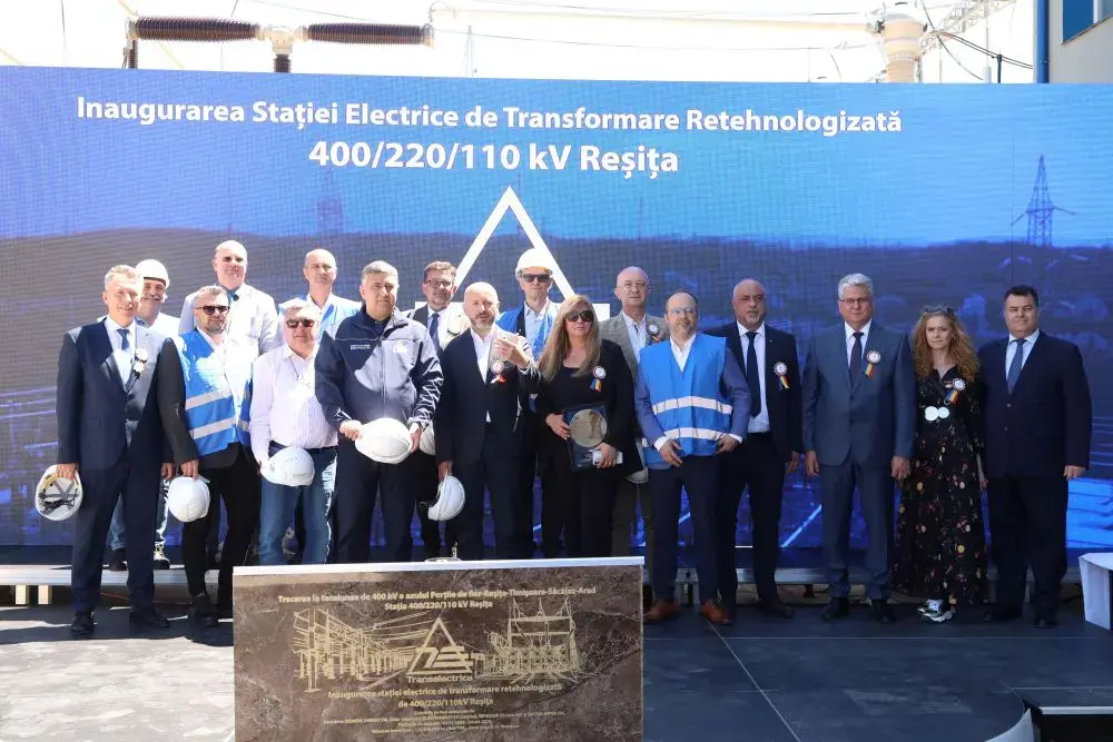 Transelectrica a inaugurat stația electrică din Banat