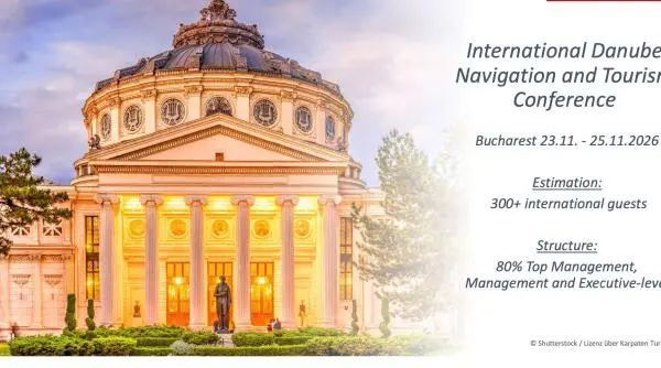 Bucureștiul va găzdui conferința internațională dedicată navigației pe Dunăre și turismului