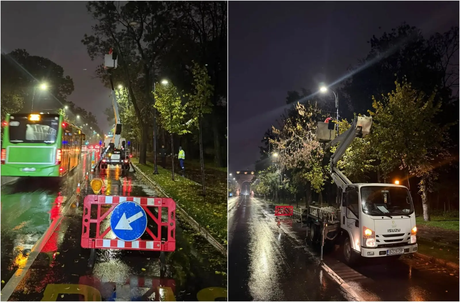 Bucureștiul se îmbracă în șase milioane de luminițe pentru Crăciun