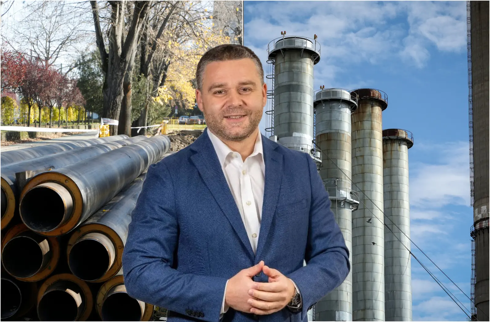 Ciucu lansează SACET: o singură companie pentru apă caldă și căldură în București
