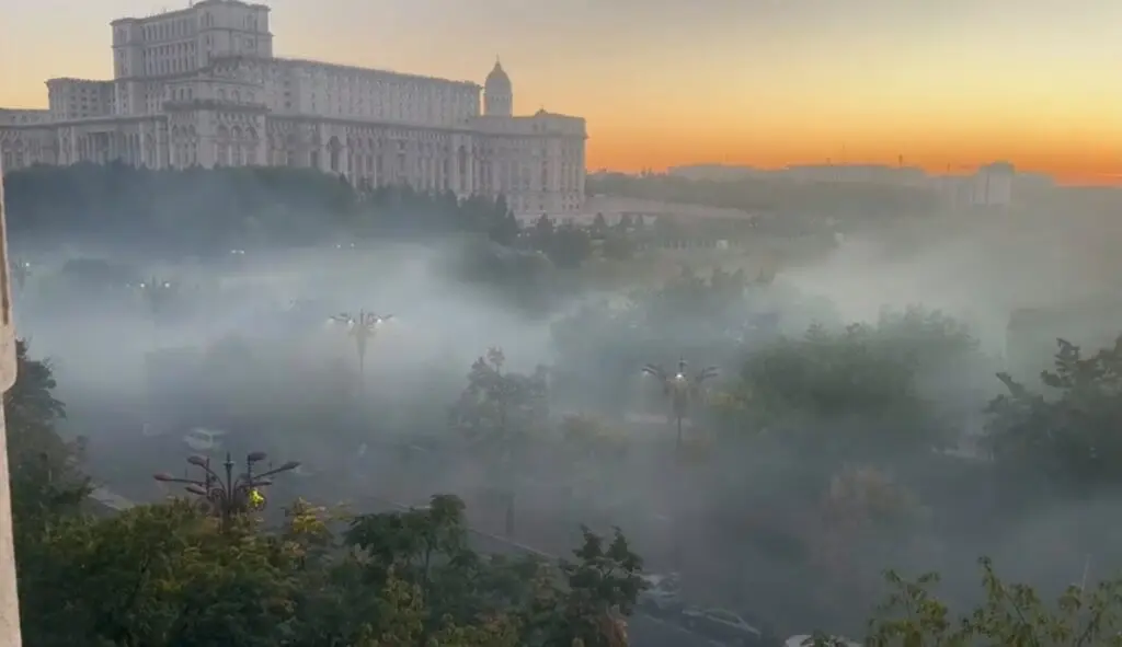 Driftul din Piața Constituției amenzit cu 15.000 lei organizatorii de la Garda de Mediu