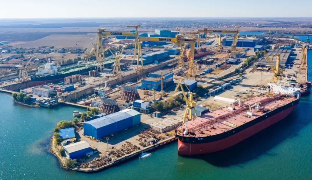 Litigiul dintre Damen Shipyards și România pentru șantierul naval Mangalia se intensifică