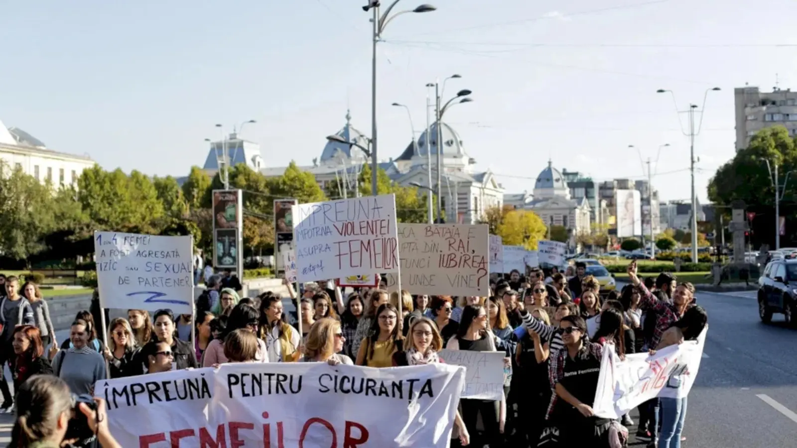 Marșul pentru siguranța femeilor se va desfășura la București pe 17 octombrie