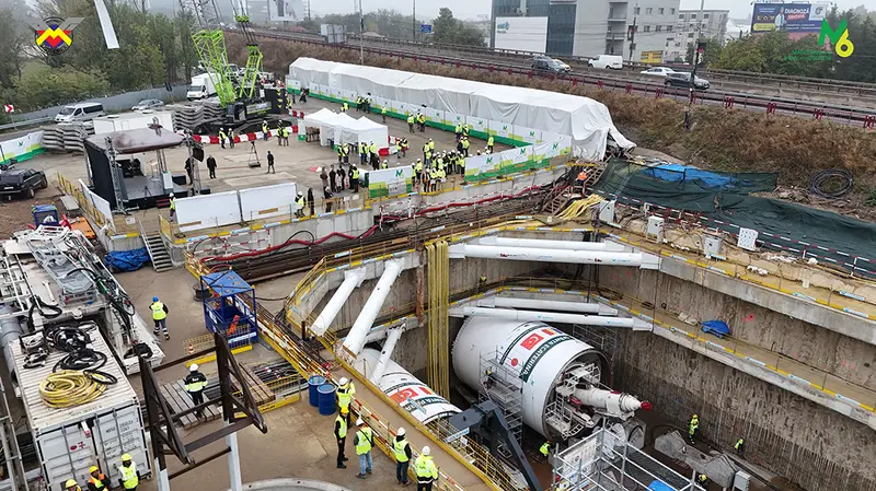 TBM-uri la treabă: Metroul spre Aeroport pornește din stația Bruxelles