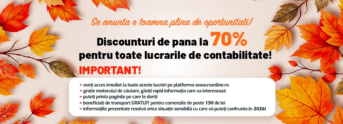Oferta contabilă cu reduceri de 70% pentru lucrări care îți simplifică munca