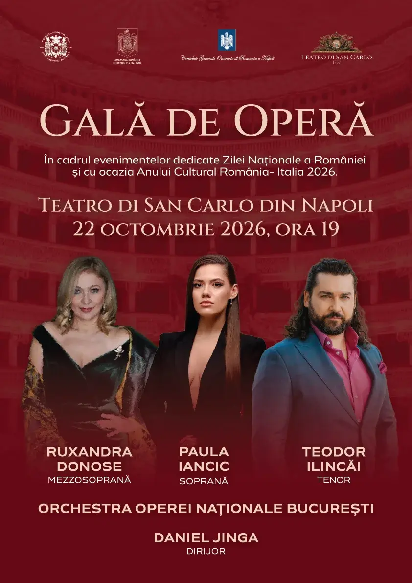 În Anul Cultural România-Italia: Opera Națională București pe scena San Carlo din Napoli