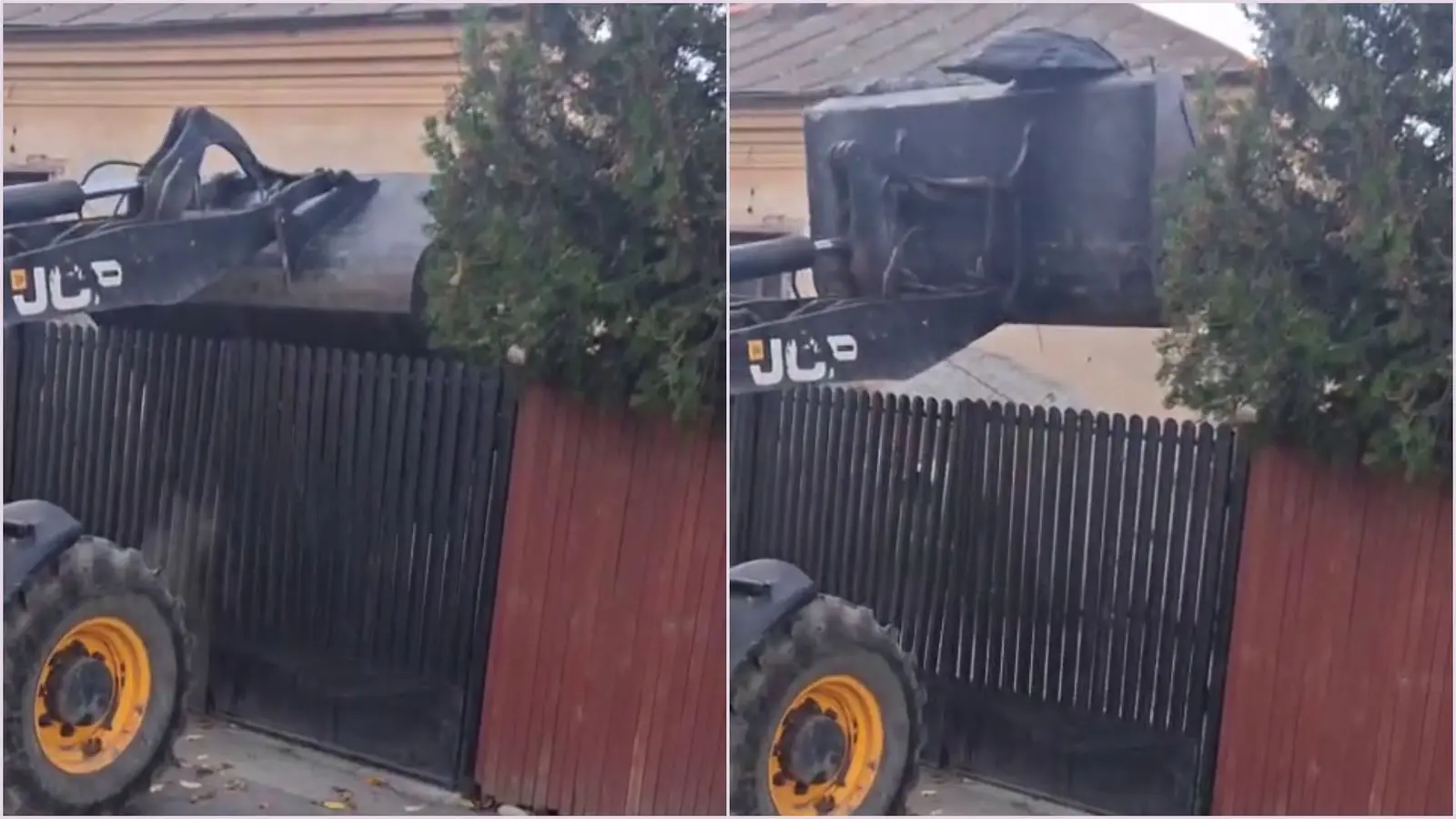 Primăria Băilești a readus cu excavatorul gunoiul aruncat ilegal în curtea proprietarului