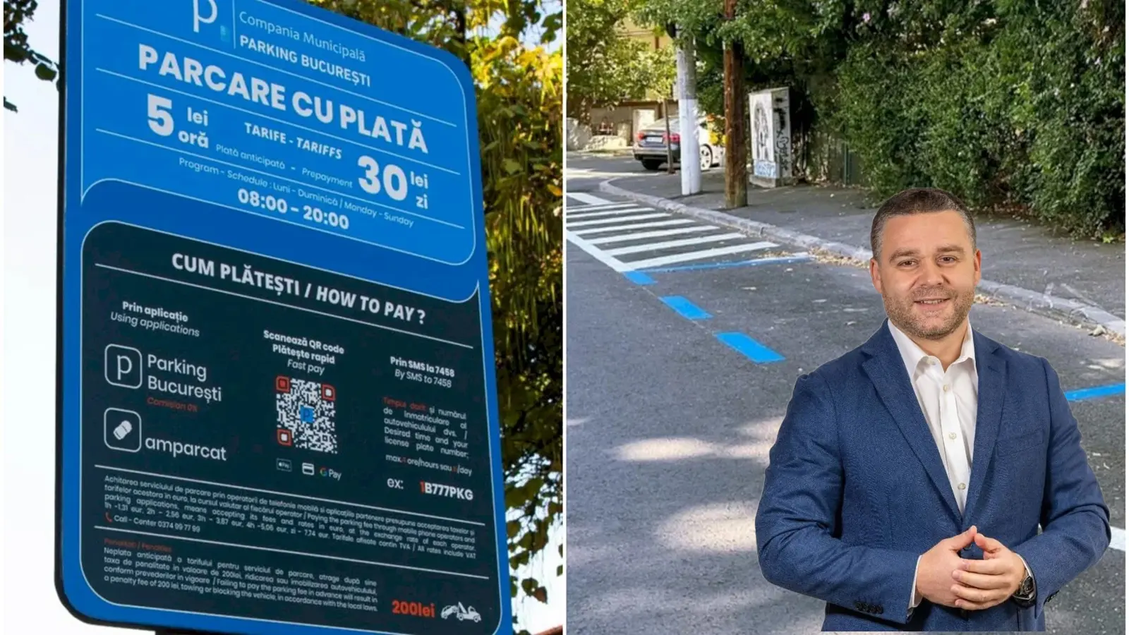Primăriile de sector ar putea prelua administrarea și curățenia parcărilor publice din București