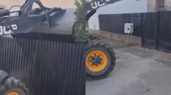 Răzbunarea ca la carte în Băilești: gunoiul aruncat pe câmp, adus acasă cu excavatorul!