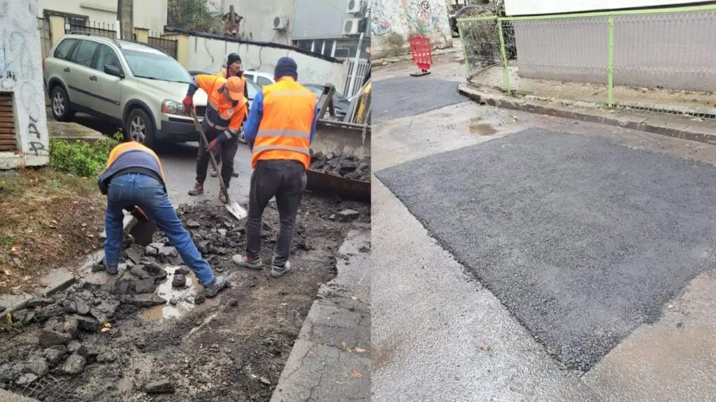 Sectorul 5 repară Aleea Rădășeni: lucrări de modernizare a drumului