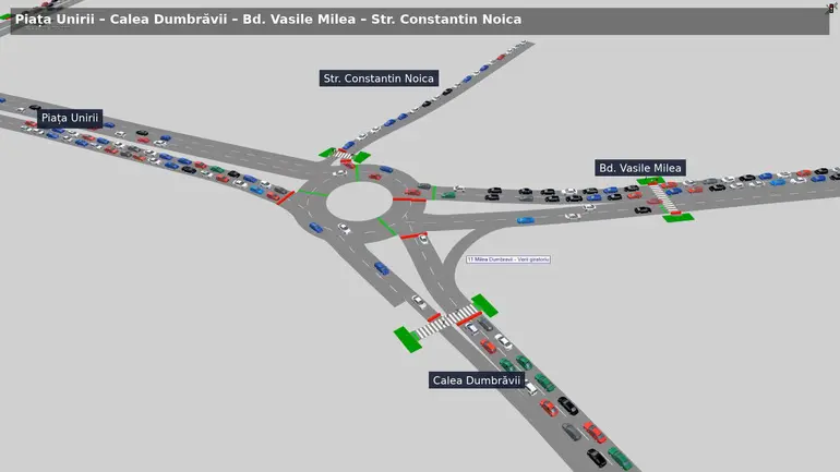 Sibiu a oprit sistemul de semaforizare inteligentă de 1 milion de euro după două ore din cauza cozilor uriașe