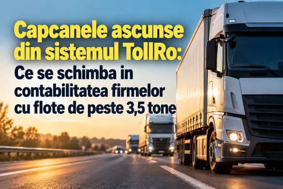 Capcane în sistemul TollRo: schimbări majore pentru flote în 2026