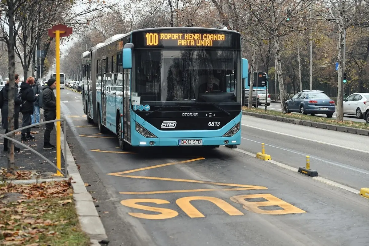 Trasee modificate pentru nouă linii de autobuz în București, din cauza Festivalului Luminii