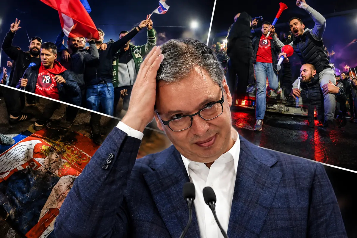 Vučić cade după 12 ani la putere: studenții preiau controlul Serbiei